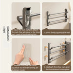 Shoe Rack Wall-Mounted Integrated Drainage Space-Saving