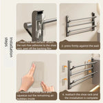 Shoe Rack Wall-Mounted With Integrated Drainage