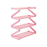 Shoe Rack Zigzag Multi-Tier Compact Space-Saving Storage