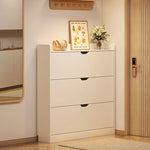 Shoe Storage Cabinet Slim Space-Saving Concealed Storage