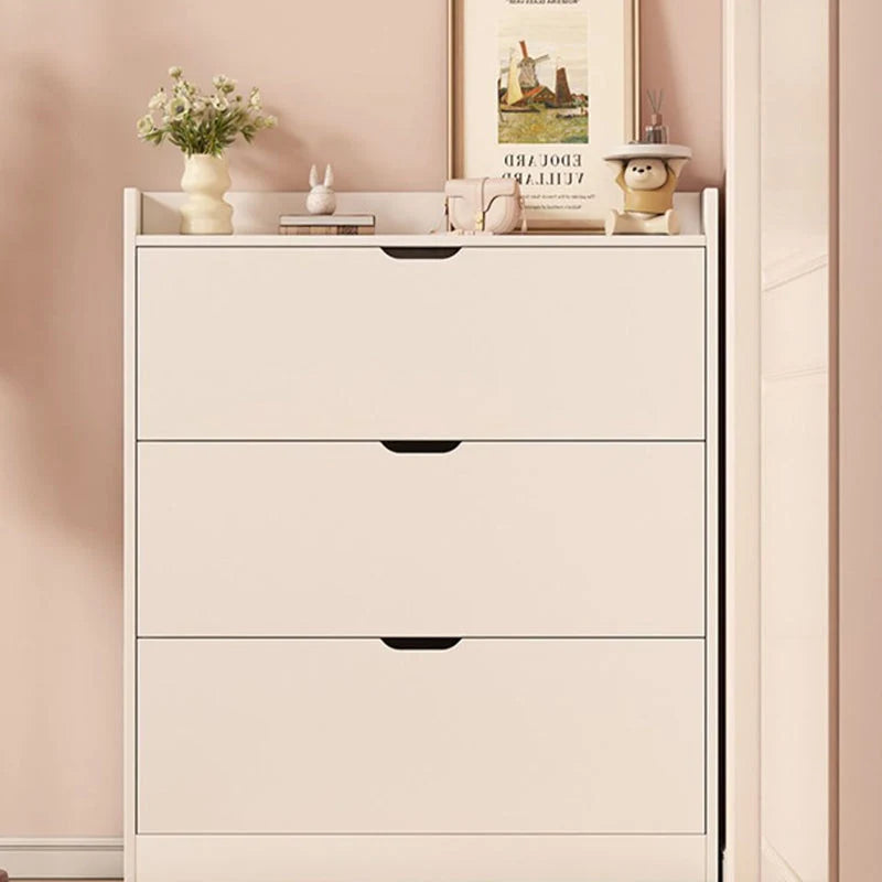 Shoe Storage Cabinet Slim Space-Saving Concealed Storage