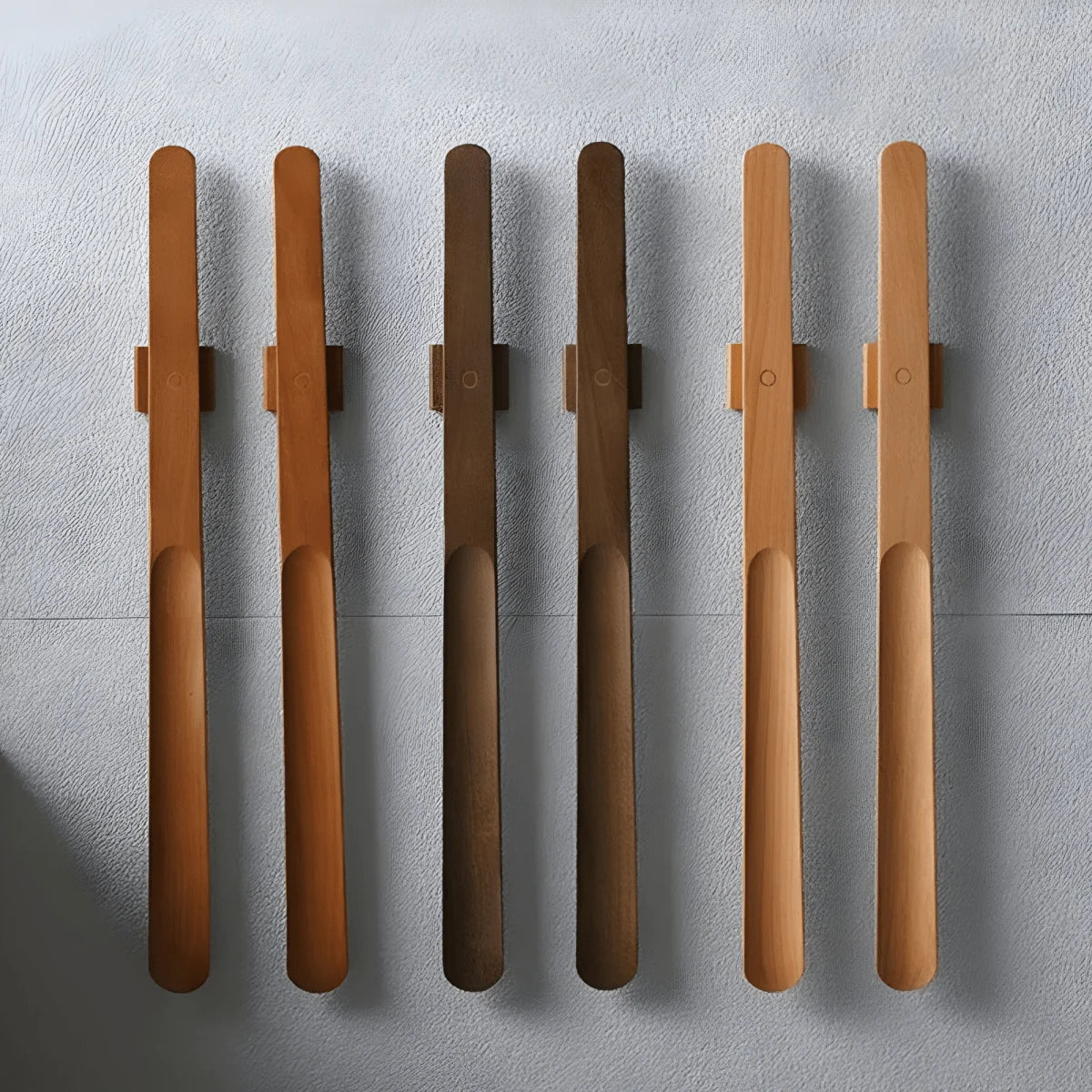 Shoehorn Solid Walnut Wood Extra-Long with Integrated Magnet