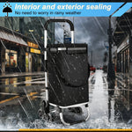 Shopping Trolley Foldable Insulated Cooling Compartment