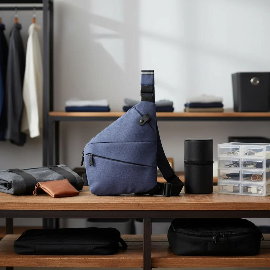 Shoulder Bag Anti-Theft & RFID-Blocking Lightweight