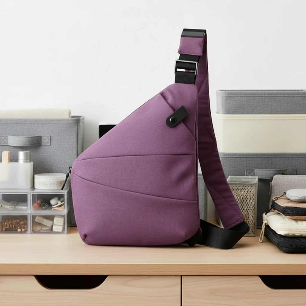 Shoulder Bag Anti-Theft & RFID-Blocking Lightweight