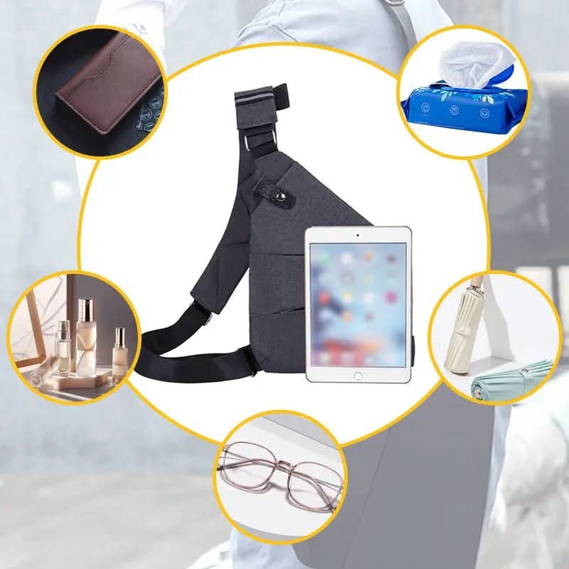 Shoulder Bag Anti-Theft & RFID-Blocking Lightweight