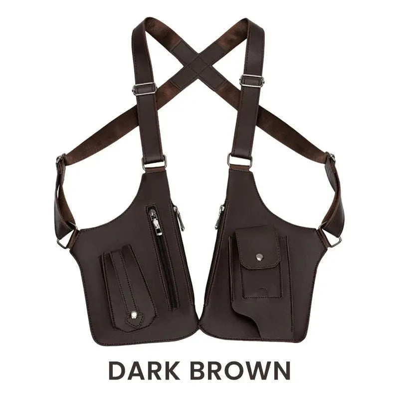 Shoulder Bag Anti-Theft Water-Resistant PU Leather
