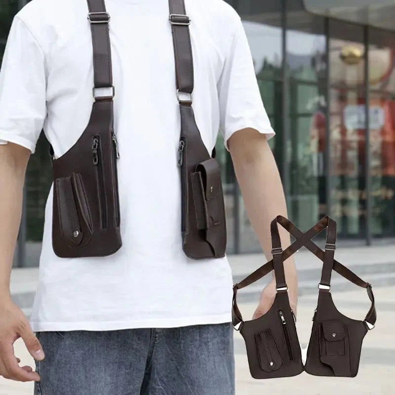Shoulder Bag Anti-Theft Water-Resistant PU Leather