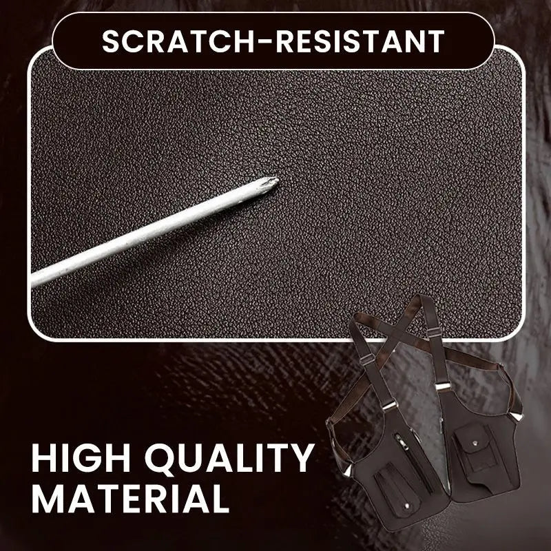 Shoulder Bag Anti-Theft Water-Resistant PU Leather