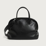 Shoulder Bag Leather Adjustable Strap Double Handles