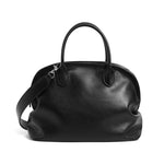 Shoulder Bag Leather Adjustable Strap Double Handles