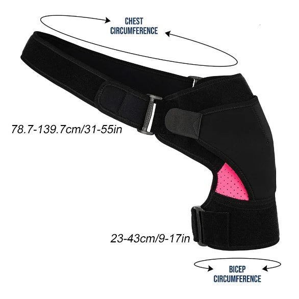 Shoulder Brace Adjustable Compression Breathable Neoprene