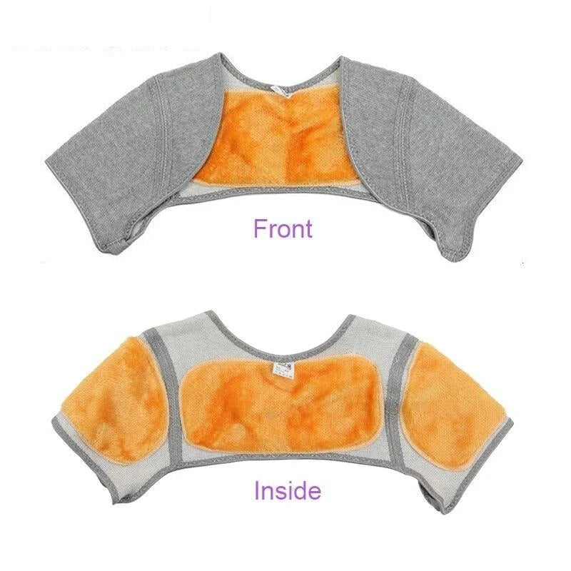 Shoulder Brace Bamboo Fiber Fleece Lined Adjustable Fit