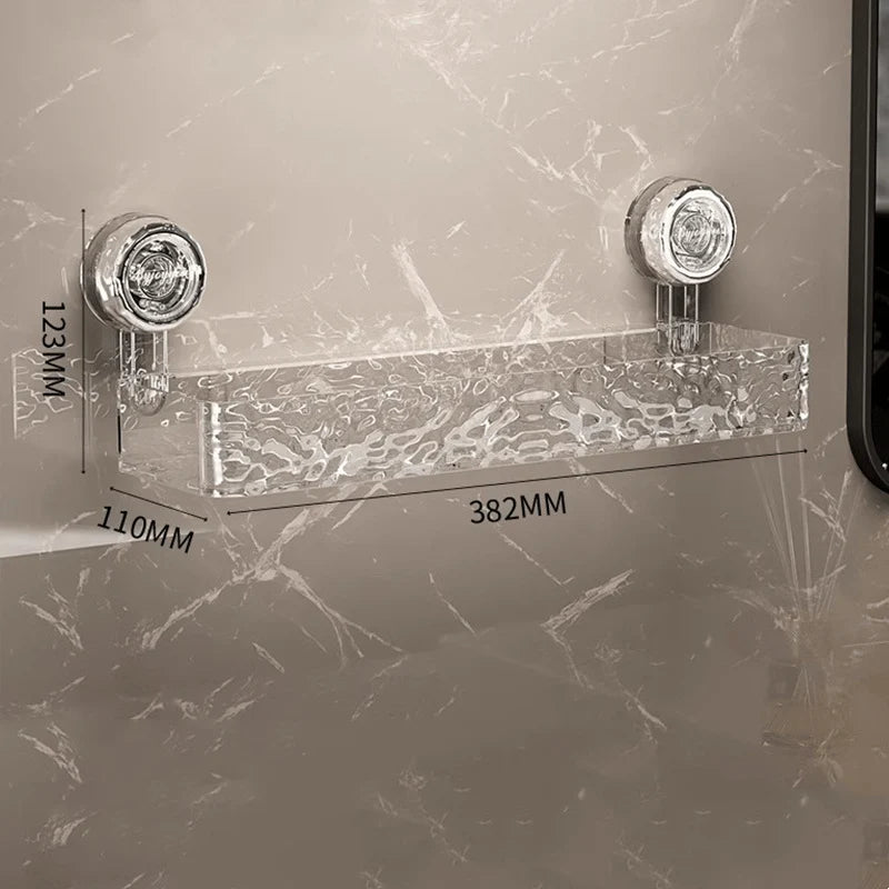Shower Caddy Drill-Free Suction Cups Space-Saving
