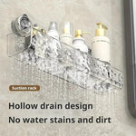 Shower Caddy Drill-Free Suction Cups Space-Saving