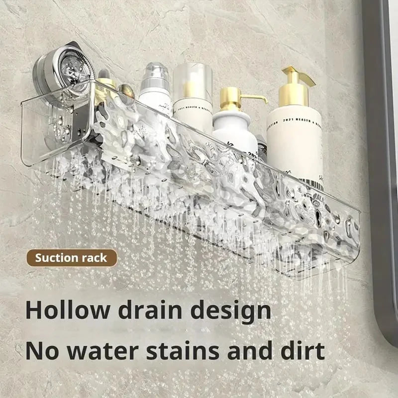 Shower Caddy Drill-Free Suction Cups Space-Saving