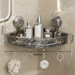 Shower Caddy Drill-Free Suction Cups Space-Saving