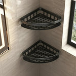 Shower Caddy No-Drill Adhesive Mount Stainless Steel Rust-Resistant Drainage Slats