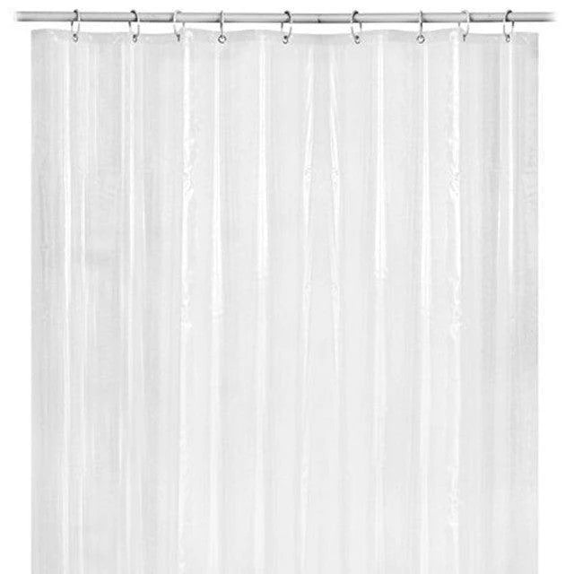 Shower Curtain PEVA Polyester Waterproof Mildew-Resistant