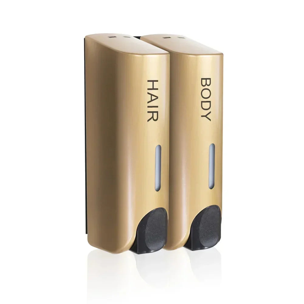 Shower Dispenser Wall-Mounted Refillable 350 ml