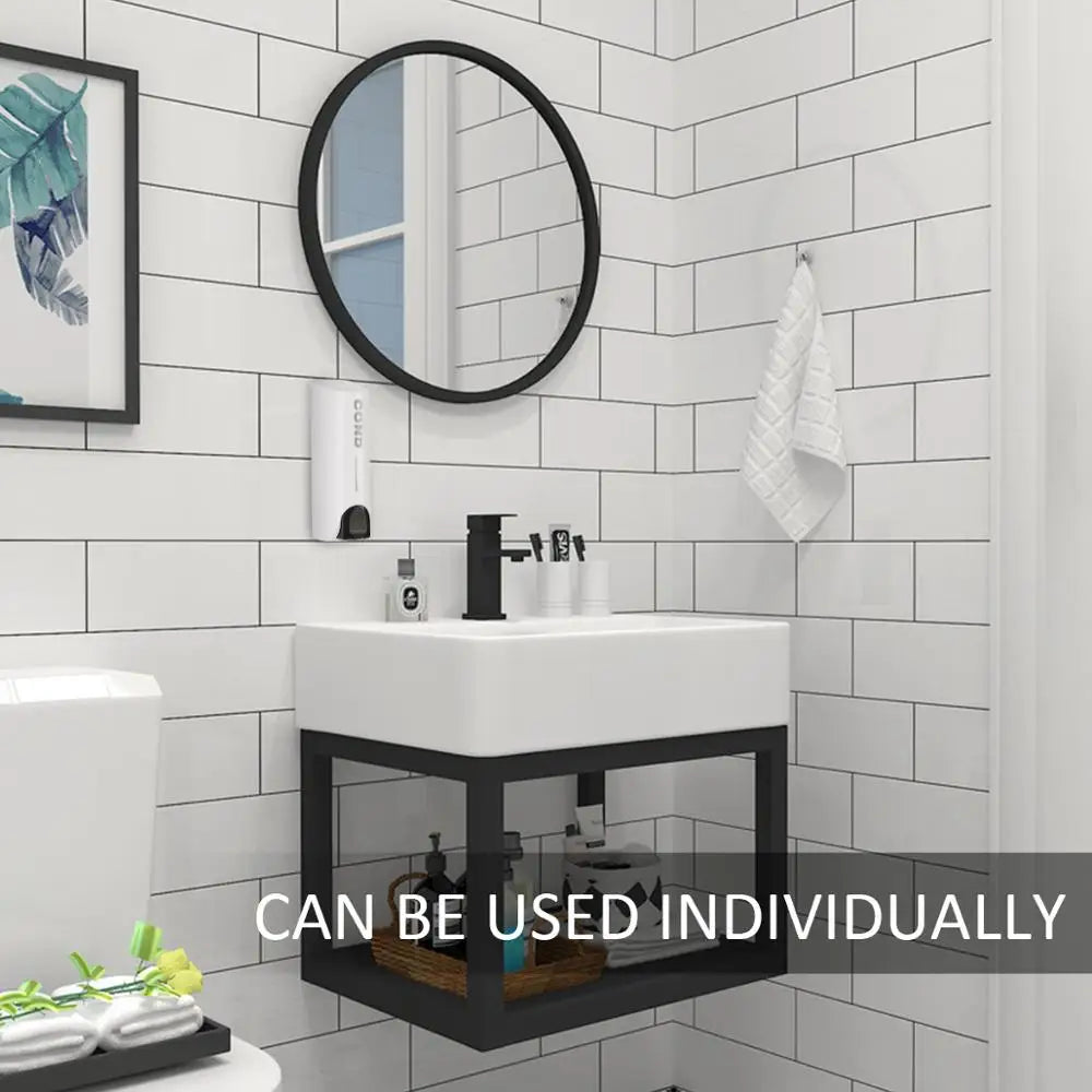 Shower Dispenser Wall-Mounted Refillable 350 ml