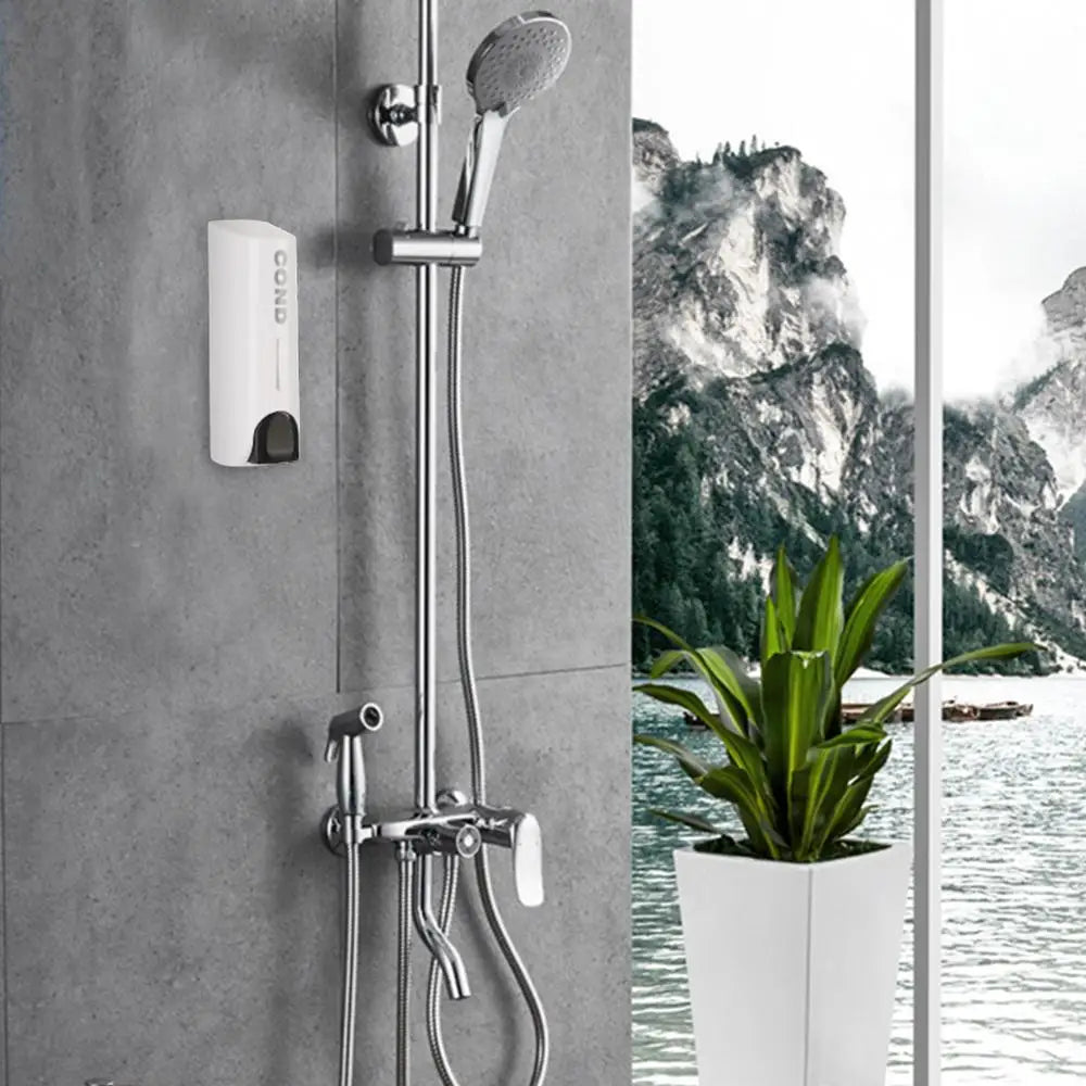 Shower Dispenser Wall-Mounted Refillable 350 ml