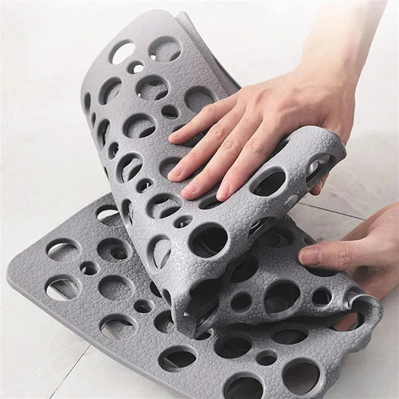 Shower Mat Non-Slip Drainage Suction Cup Base