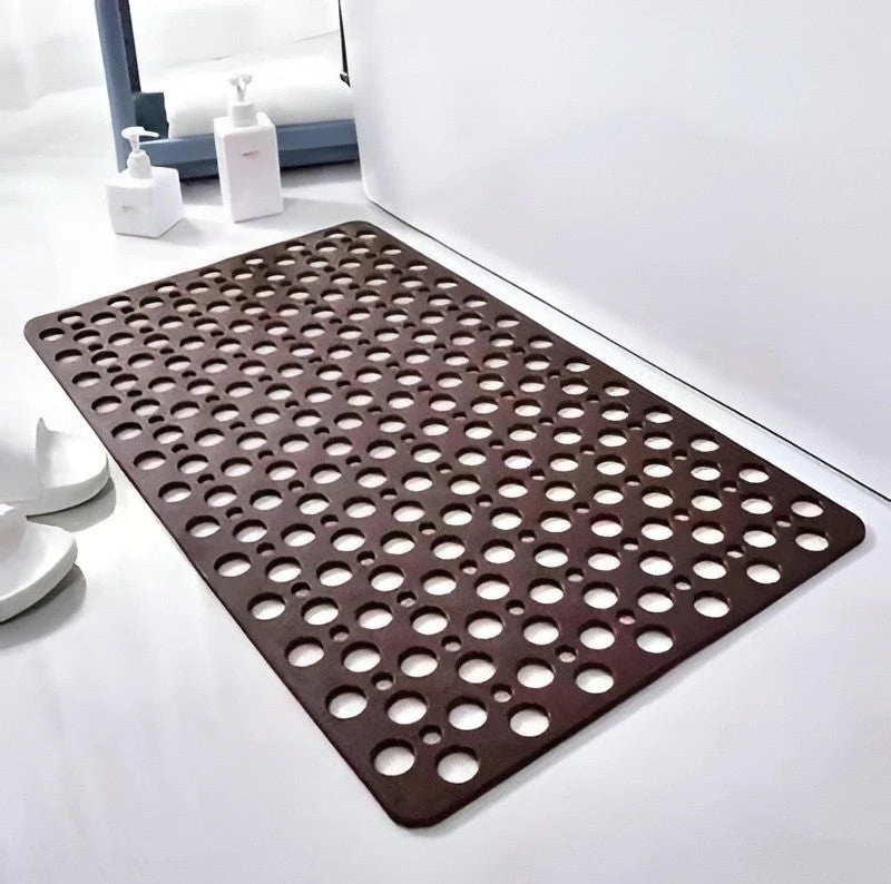 Shower Mat Non-Slip Drainage Suction Cup Base