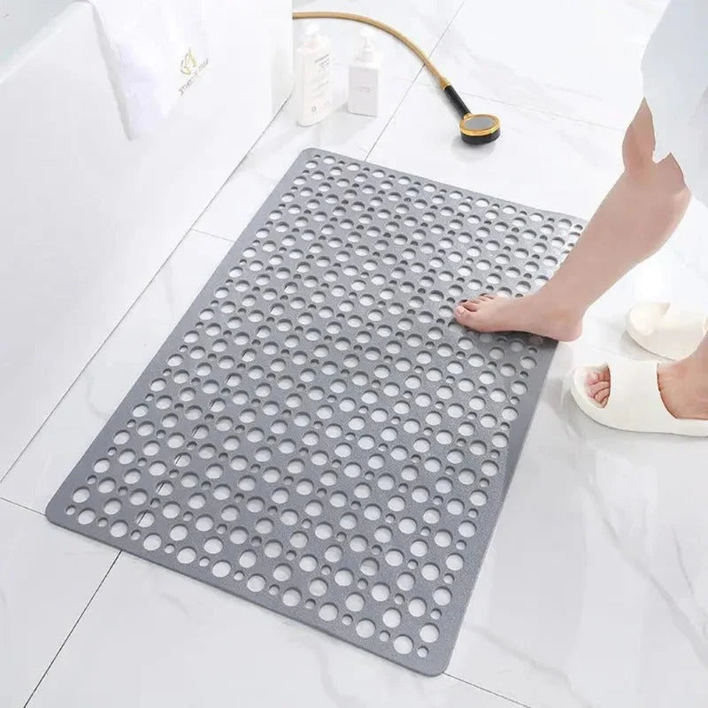 Shower Mat Non-Slip Drainage Suction Cup Base