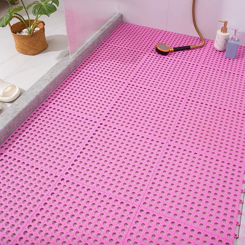 Shower Mat Non-Slip Quick-Drying 30cm Square