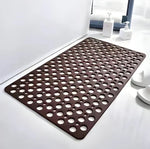 Shower Mat Textured Non-Slip Suction Grip & Drainage