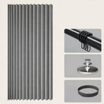 Shower Screen Accordion Fold Waterproof PVC Magnetic Closure