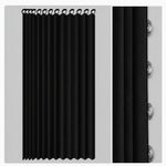 Shower Screen Accordion Fold Waterproof PVC Magnetic Closure