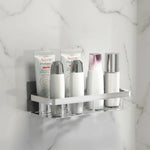 Shower Shelf Stainless Steel No-Drill Adhesive Mount