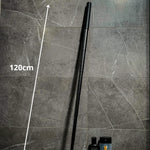 Shower Squeegee Telescopic Handle Silicone Blade Streak-Free Cleaning