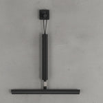 Shower Squeegee Telescopic Handle Silicone Blade Streak-Free Cleaning