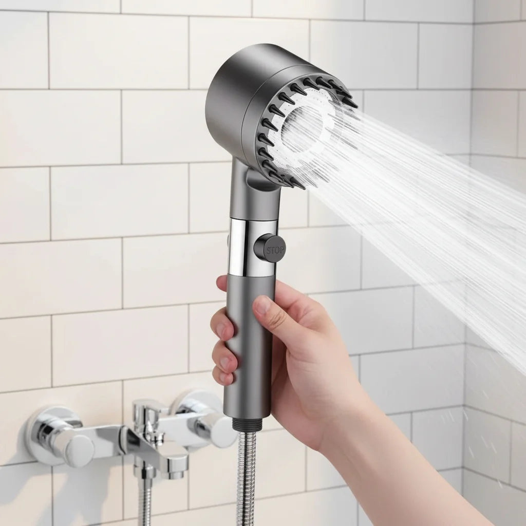 Showerhead High-Pressure Filtered Replaceable Filter