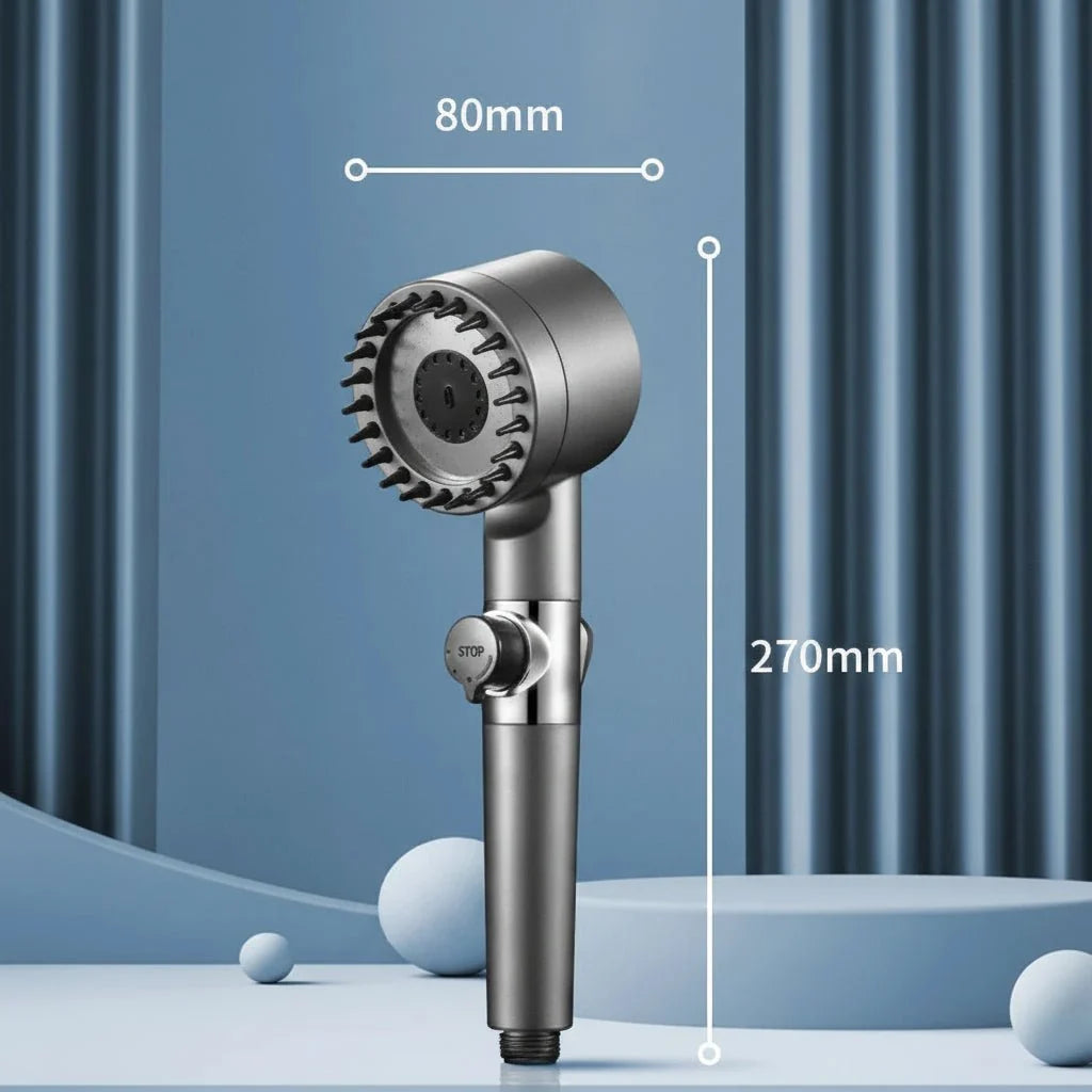 Showerhead High-Pressure Filtered Replaceable Filter