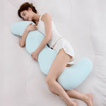 Side Sleeper Pillow Seahorse Shape Memory Foam Support