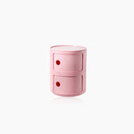 Side Table Vase-Shaped Built-In Drawers