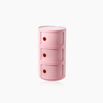 Side Table Vase-Shaped Built-In Drawers