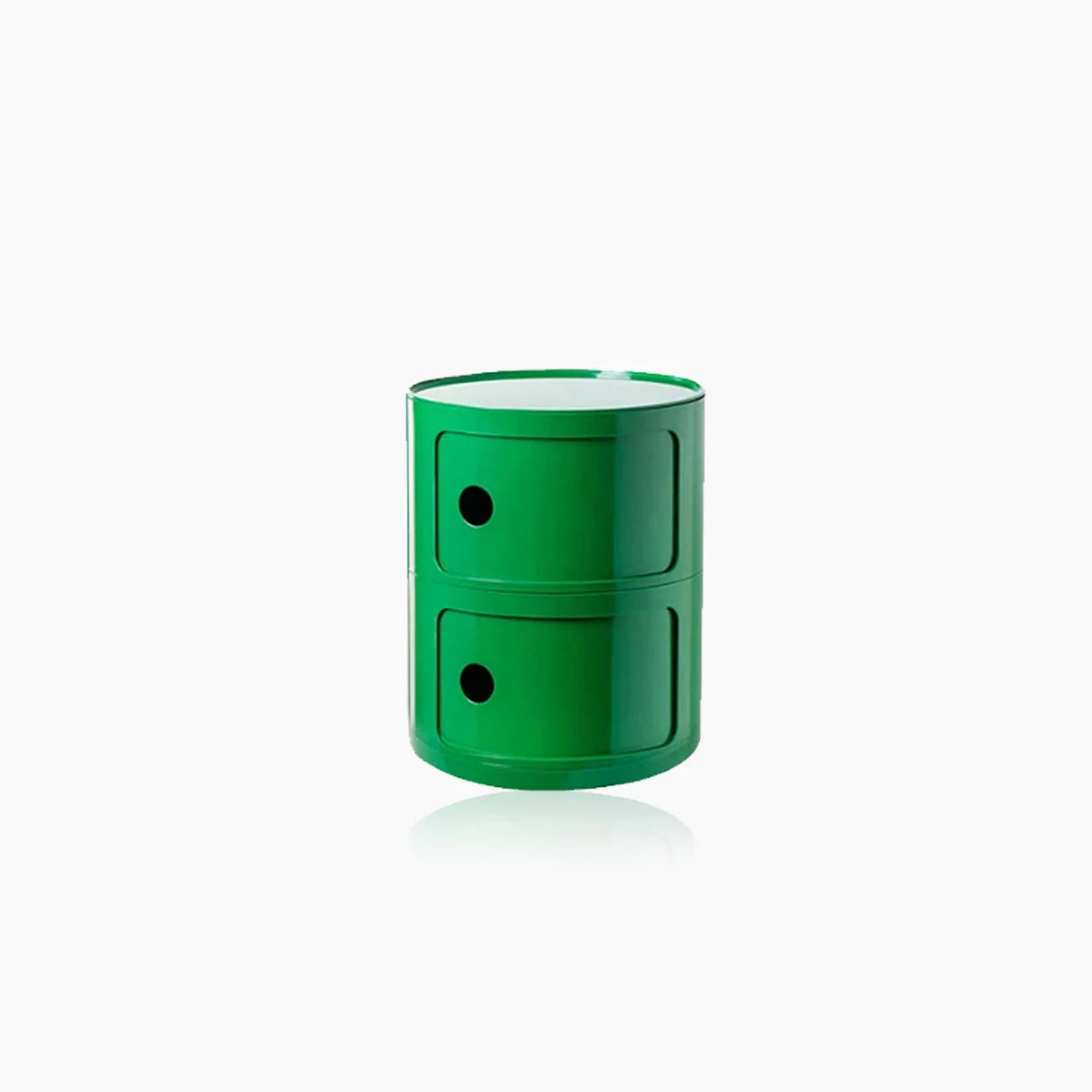 Side Table Vase-Shaped Built-In Drawers
