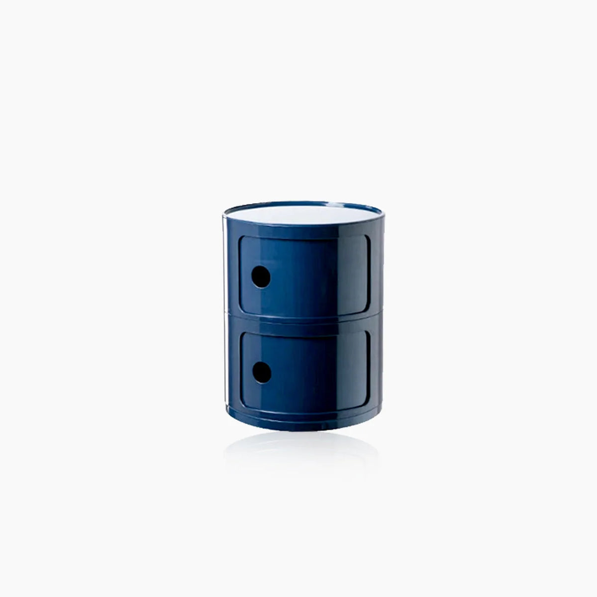 Side Table Vase-Shaped Built-In Drawers