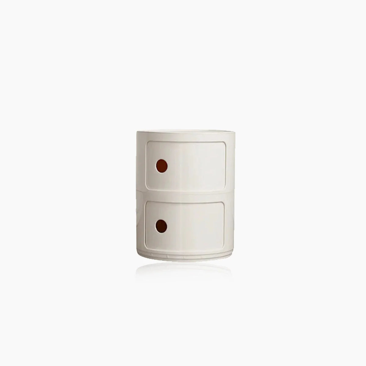 Side Table Vase-Shaped Built-In Drawers