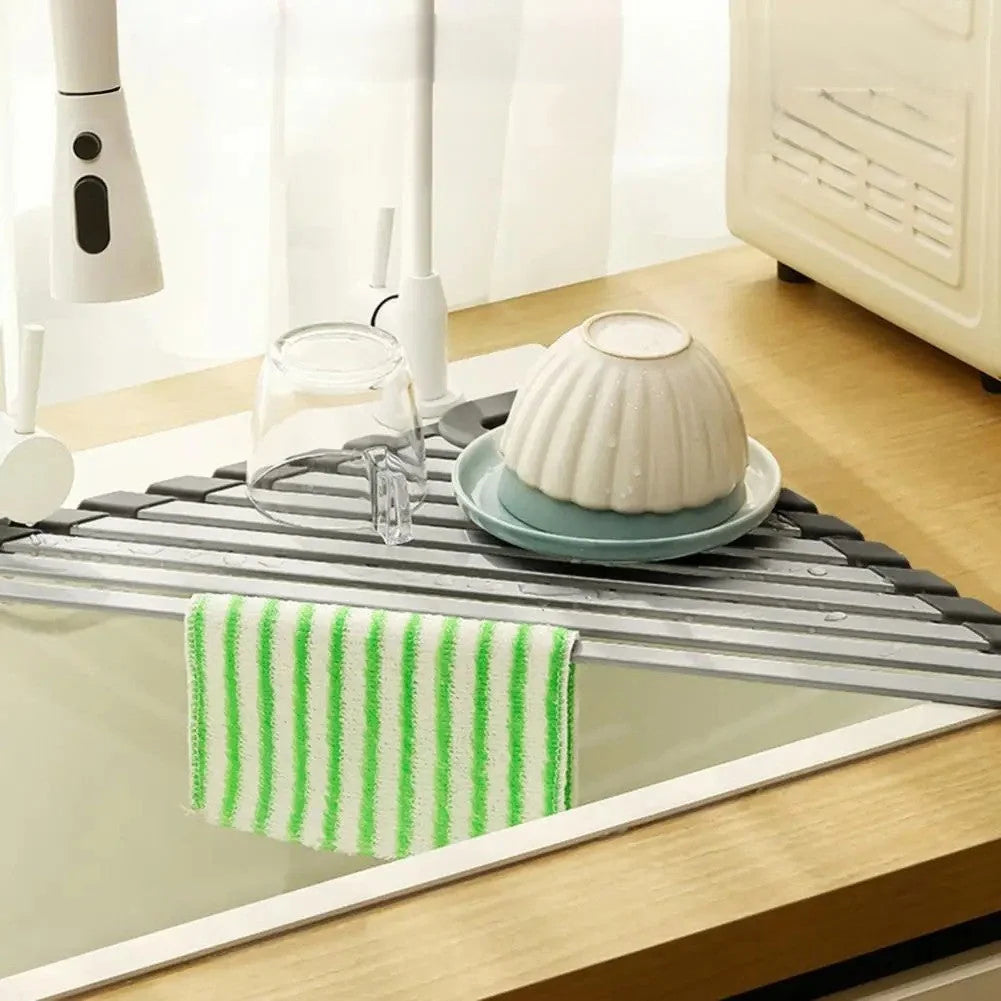 Sink Corner Shelf Triangular Non-Slip Ventilated