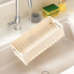 Sink Organizer Removable Drip Tray Space-Saving Design