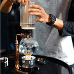 Siphon Coffee Maker High-Temperature Glass 3-Cup Capacity