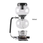 Siphon Coffee Maker High-Temperature Glass 3-Cup Capacity