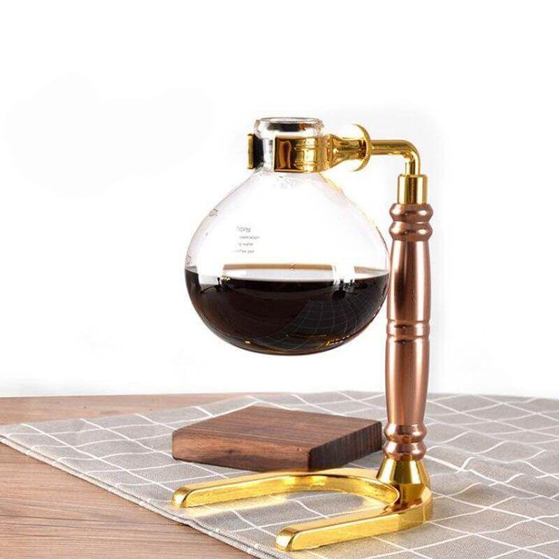 Siphon Coffee Maker High-Temperature Glass 3-Cup Capacity