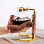 Siphon Coffee Maker High-Temperature Glass 3-Cup Capacity